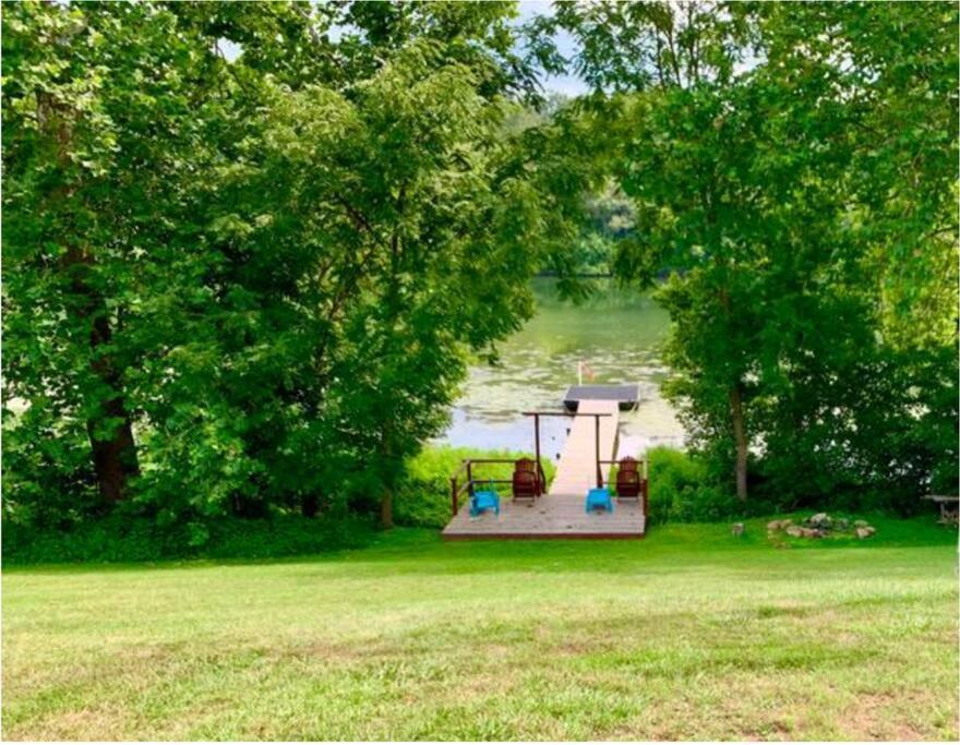 The Barn At Evermore: Riverfront Retreat W/Hot Tub Luray Buitenkant foto